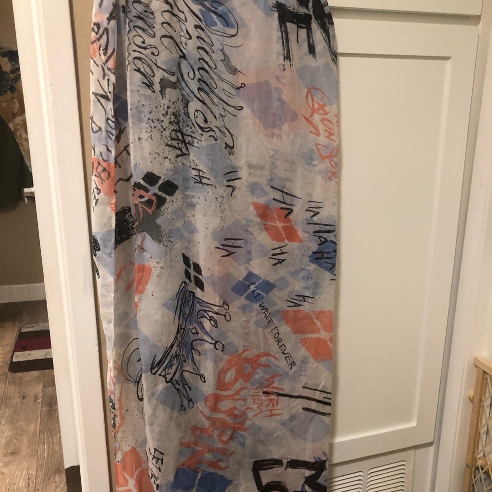 Harley Quinn suicide squad scarf